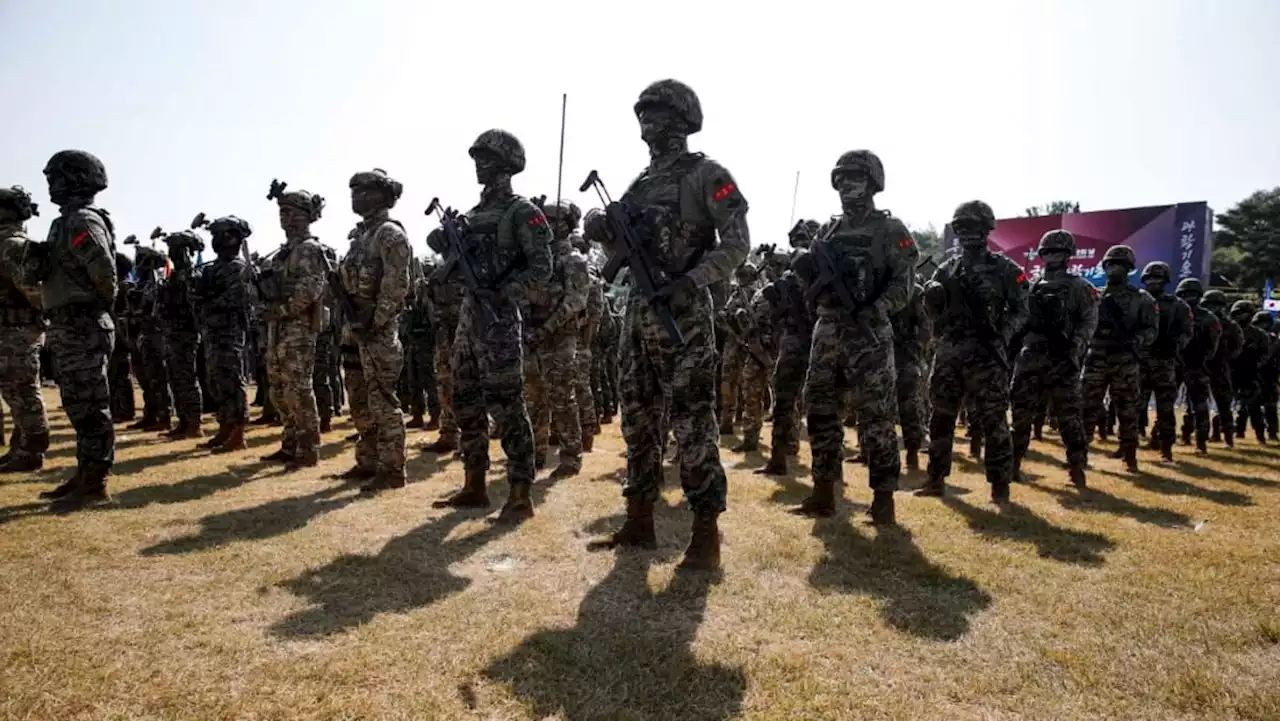 South Korea holds rare military parade in Seoul amid North's threats