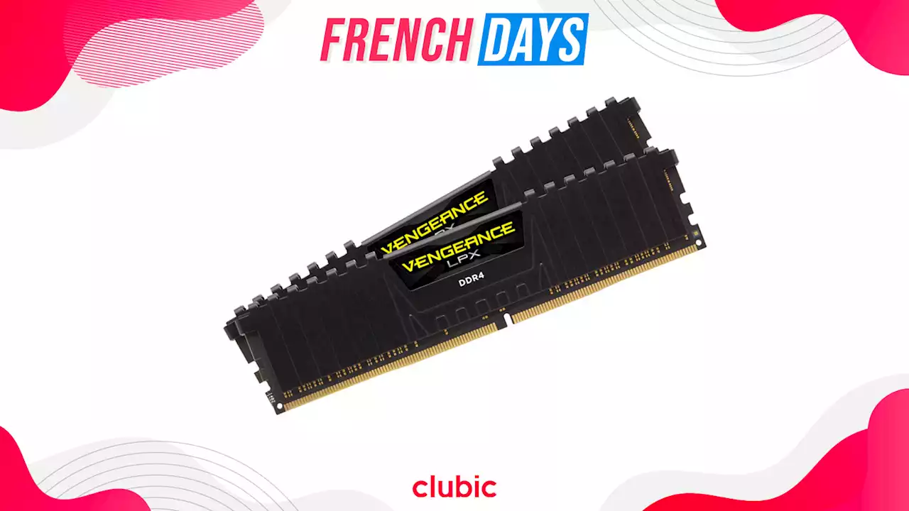 French Days Amazon : ce kit RAM Corsair chute à son prix le plus bas