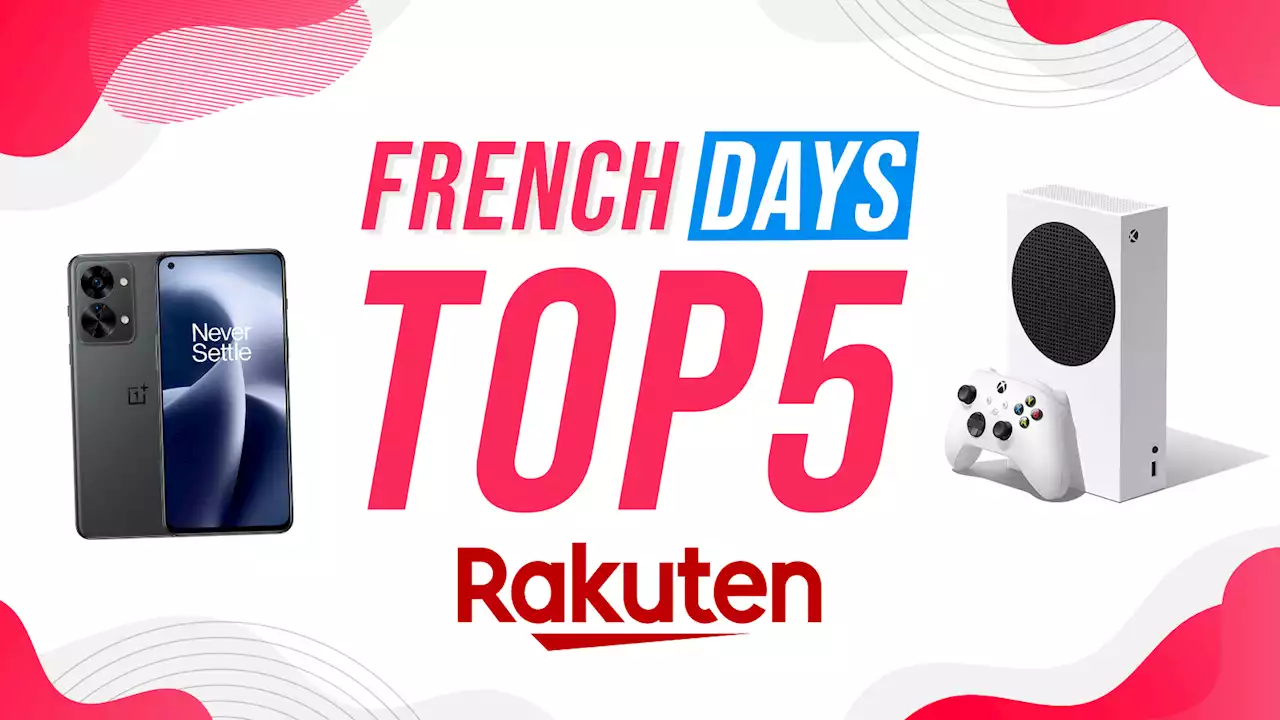 Les 5 vraies offres des French Days chez Rakuten, c'est par ici !