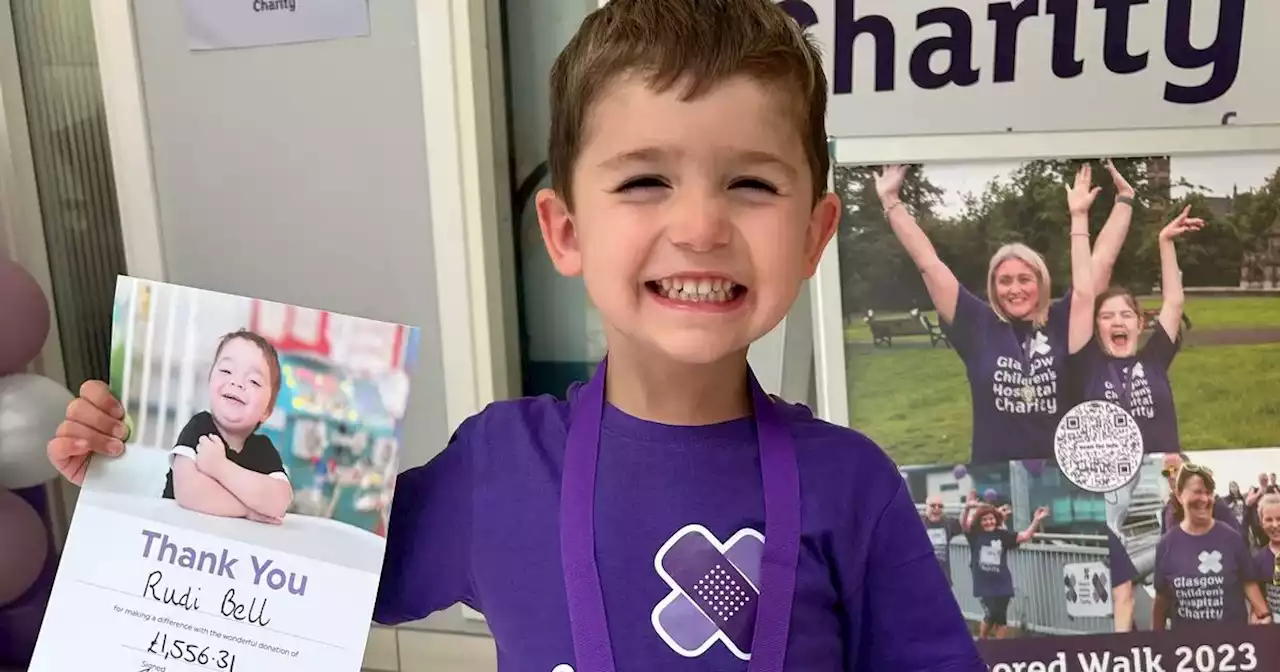 Brave Scots tot with epilepsy gives birthday money to help other sick kids