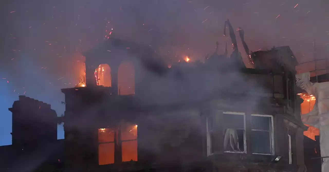 Devastating pictures from Ayr Station Hotel fire show building left destroyed