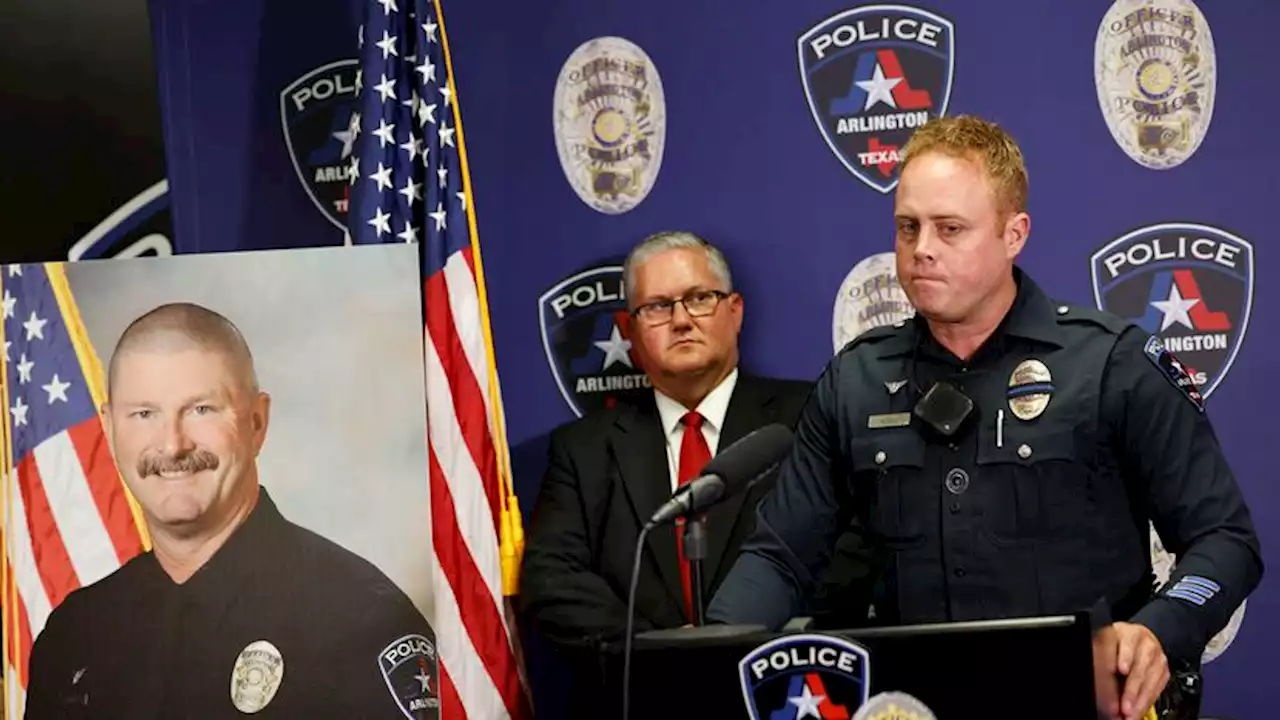 $20K in rewards offered for information leading to arrest in Arlington officer’s death