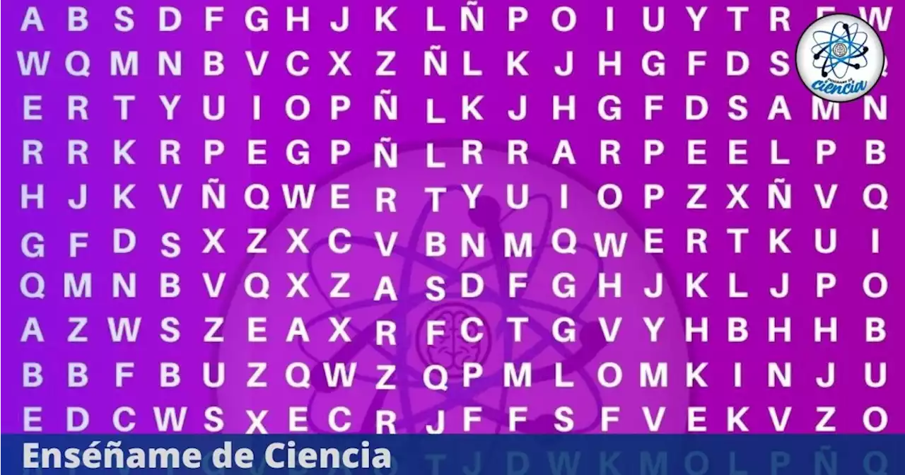 Acertijo visual para mentes BRILLANTES: Tienes 4 segundos para encontrar MARIPOSA en la sopa de letras