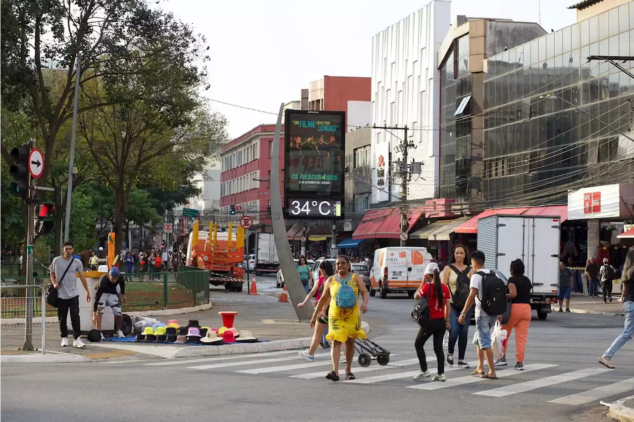 Capitais do Sudeste ao Norte superam os 30ºC e cidade de MG quase alcança temperatura do Saara