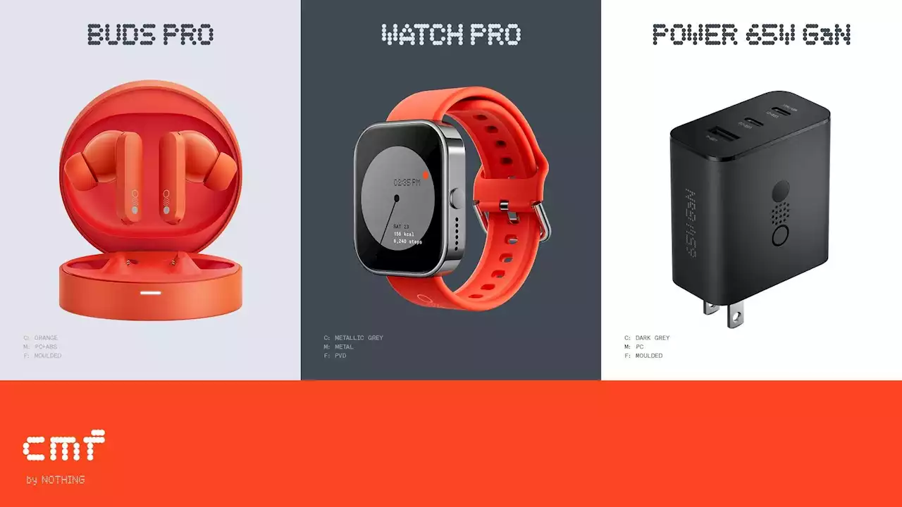 Nothing Launches Cool New Brand CMF With Watch, Earbuds, Charger In Dazzling Debut