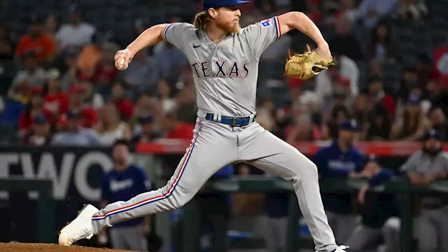 García, Dunning push Rangers to 5-0 win over the Angels - CBS Los Angeles