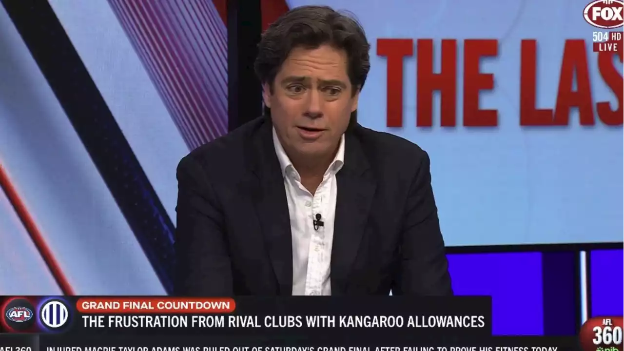 ‘There are compromises’: AFL boss responds to critics of draft concessions to struggling Roos