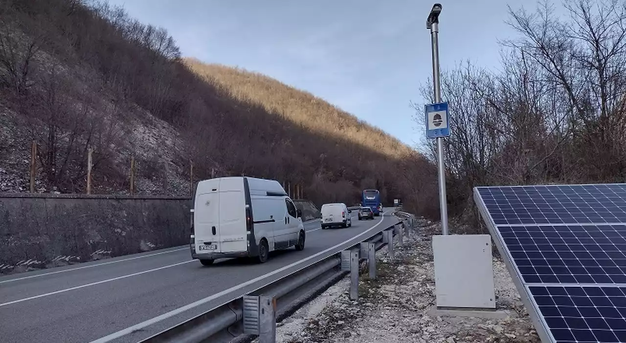 Ripristinato l'autovelox sulla via Salaria nel comune di Torricella in Sabina