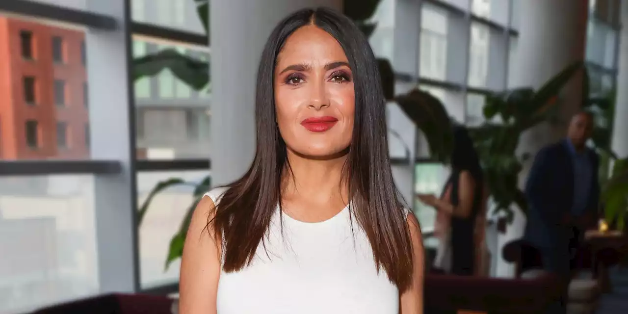 Salma Hayek’s Esthetician Loves This On-Sale Eye Cream for “Plumping Out Fine Lines Immediately”