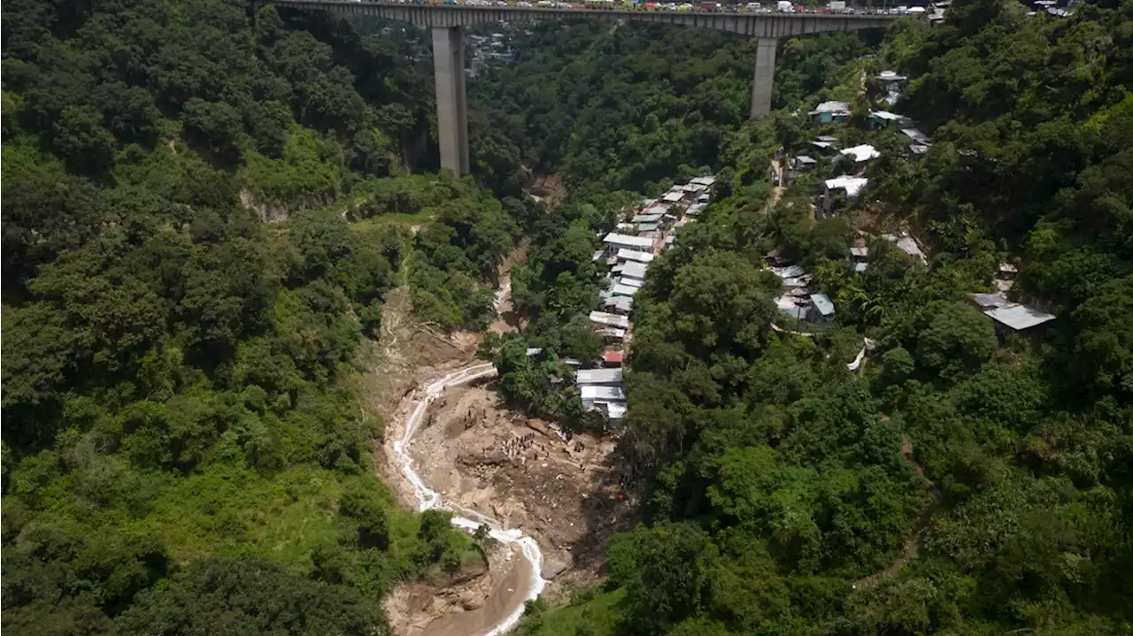 At least 3 people are killed and 15 are missing in a landslide in Guatemala