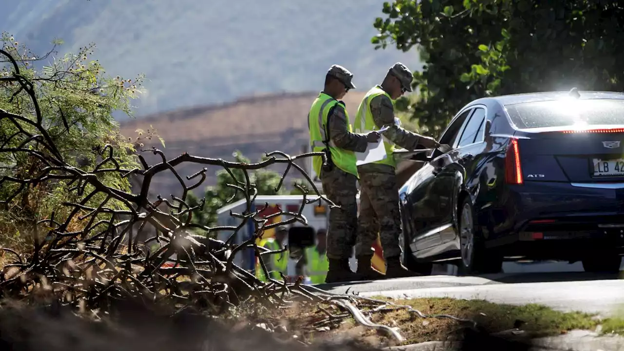 First of thousands of Lahaina residents return to homes destroyed by deadly wildfire