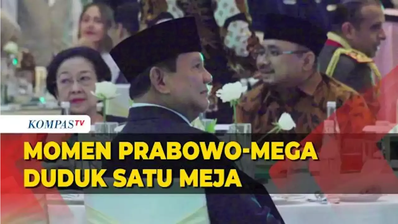 Pertemuan Prabowo Dan Megawati, Duduk Semeja Di Acara Hari Nasional ...