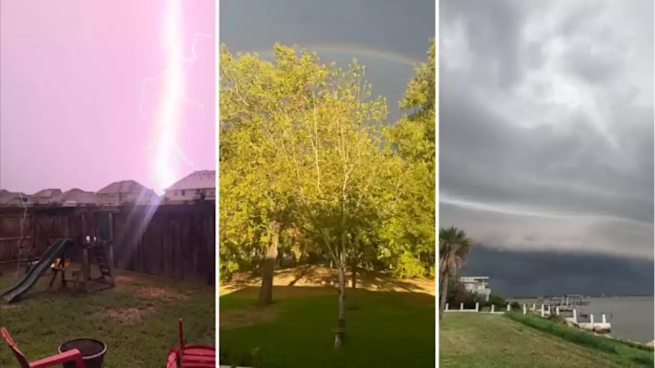 Electric skies: KPRC 2 viewers share Click2Pins as storms moved through Houston