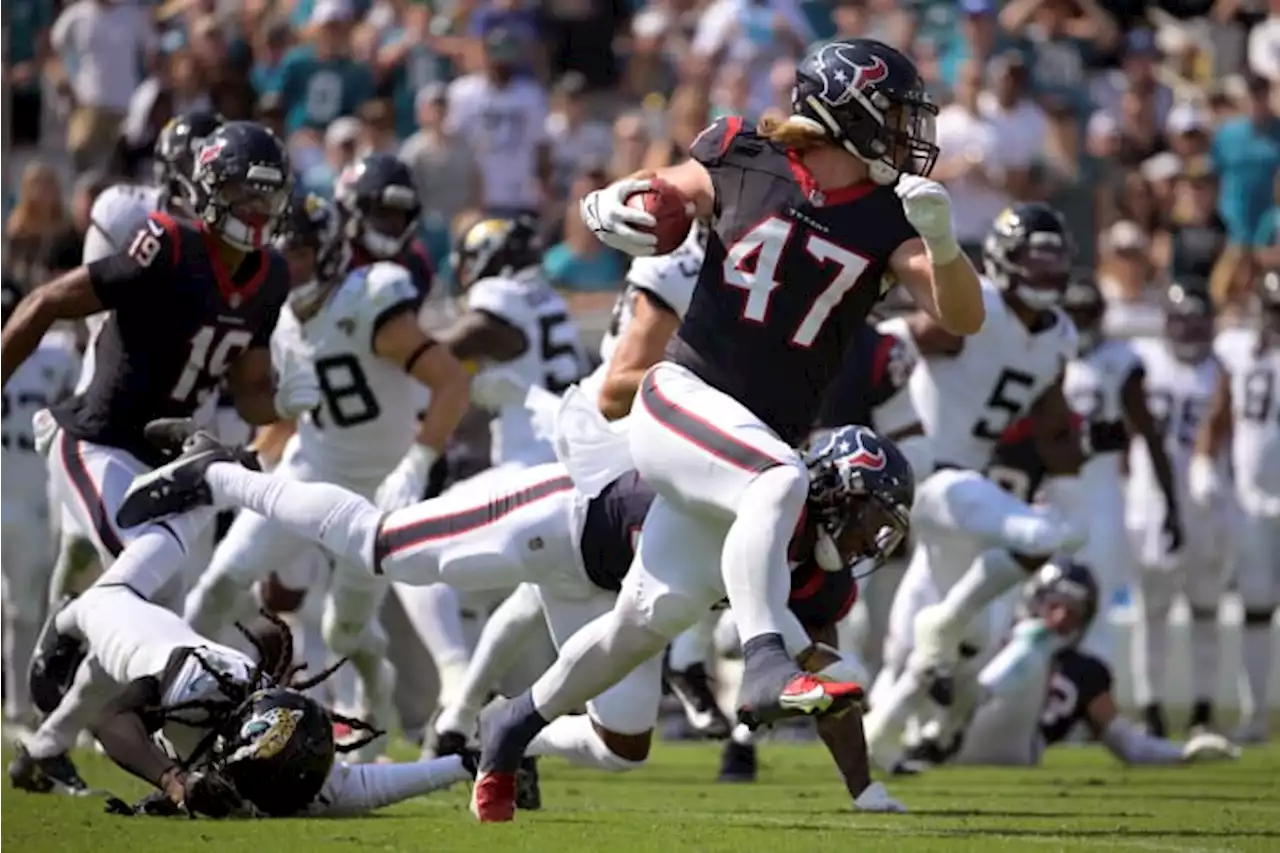 How Texans fullback Andrew Beck’s kick return touchdown was ‘one of the craziest plays I’ve seen’