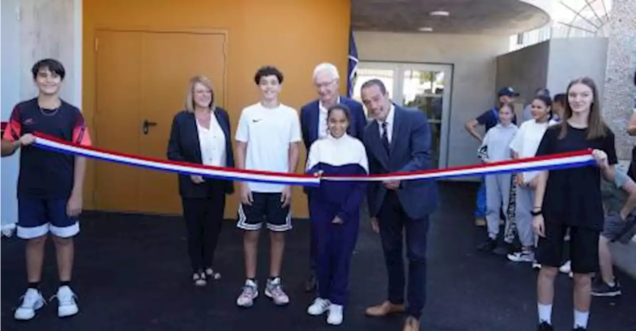 Martigues : Le gymnase Henri-Wallon inauguré après plus d’un an de travaux