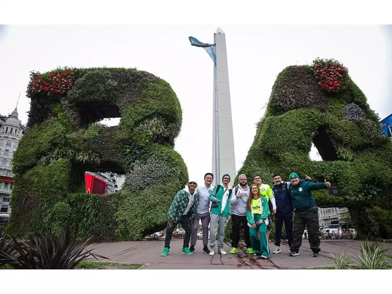 Torcida do Palmeiras invade Buenos Aires para duelo com o Boca Juniors