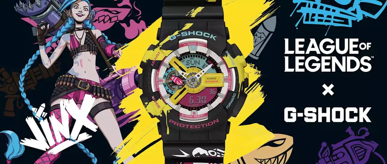 Casio Unveils League Of Legends x G-Shock Collection