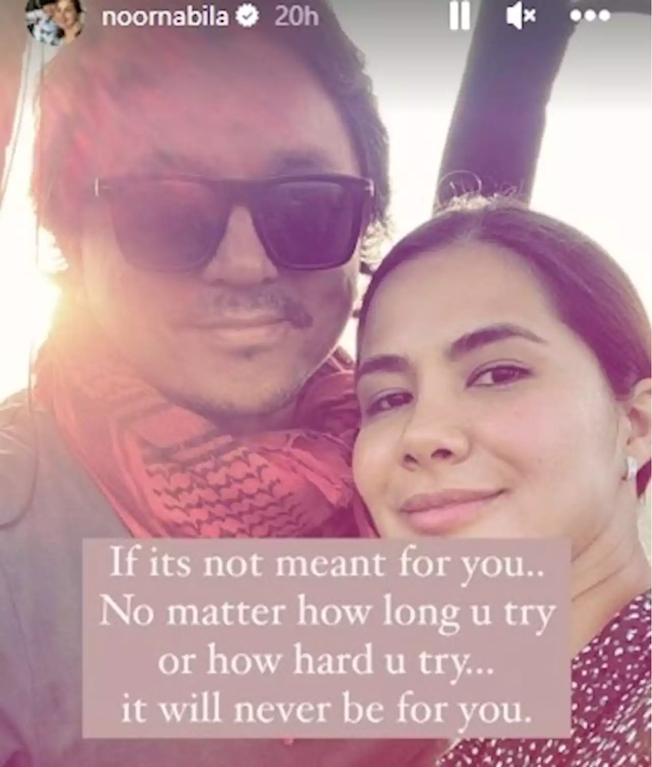 Neelofa's sister Noor Nabila ends marriage to Engku Emran Engku Zainal Abidin