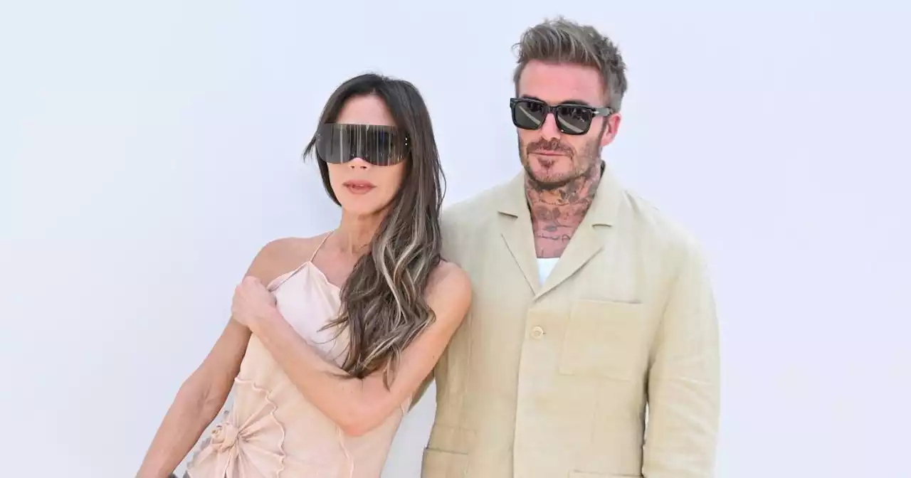 David Beckham lusts after wife Victoria as she stuns in lingerie for new photo