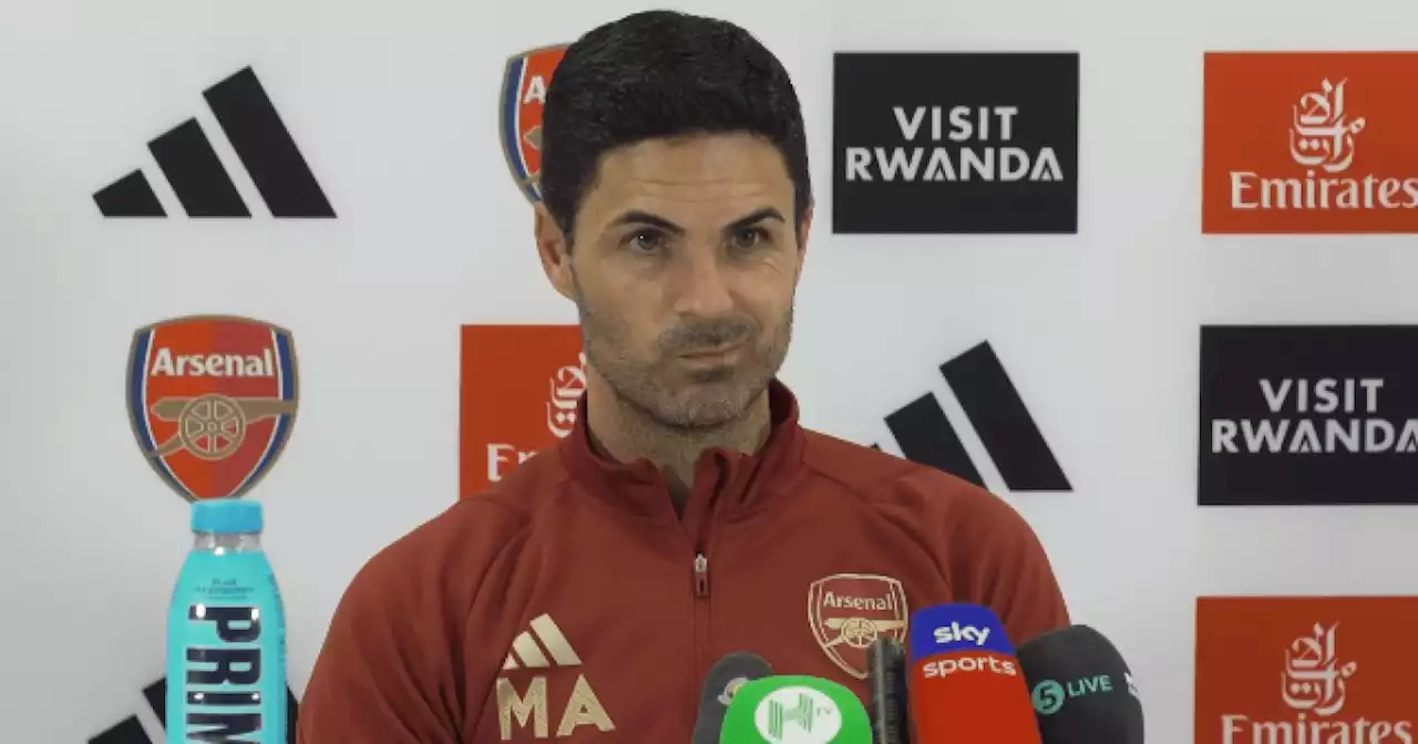 Mikel Arteta gives injury updates on Declan Rice and Bukayo Saka