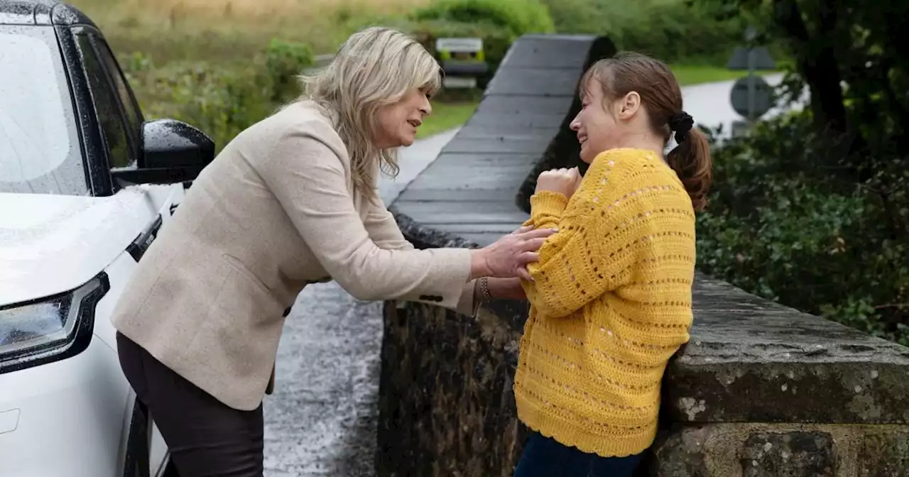 Sobbing Lydia opens up to shocked Kim about her rape ordeal in Emmerdale