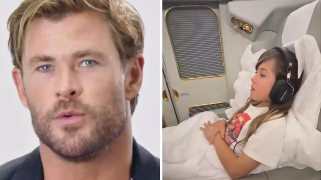 ‘Her choice’: Chris Hemsworth’s hilarious plane post