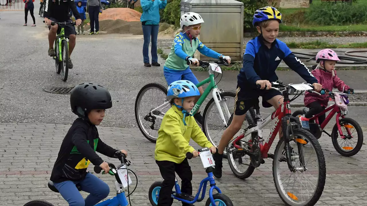 WV Radcup: Eibesthaler Mountainbike-Rennen lockte auch viele Kinder an