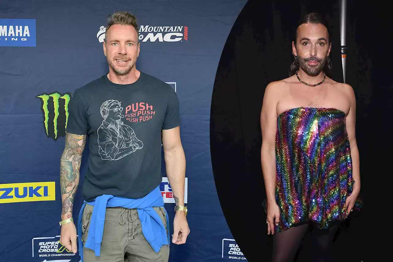 ‘Scared’ Jonathan Van Ness bursts into tears during debate with Dax Shepard defending trans rights