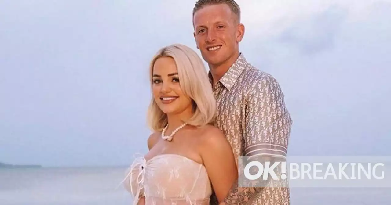 Jordan Pickford's wife Megan gives birth to baby girl as pair share unique name