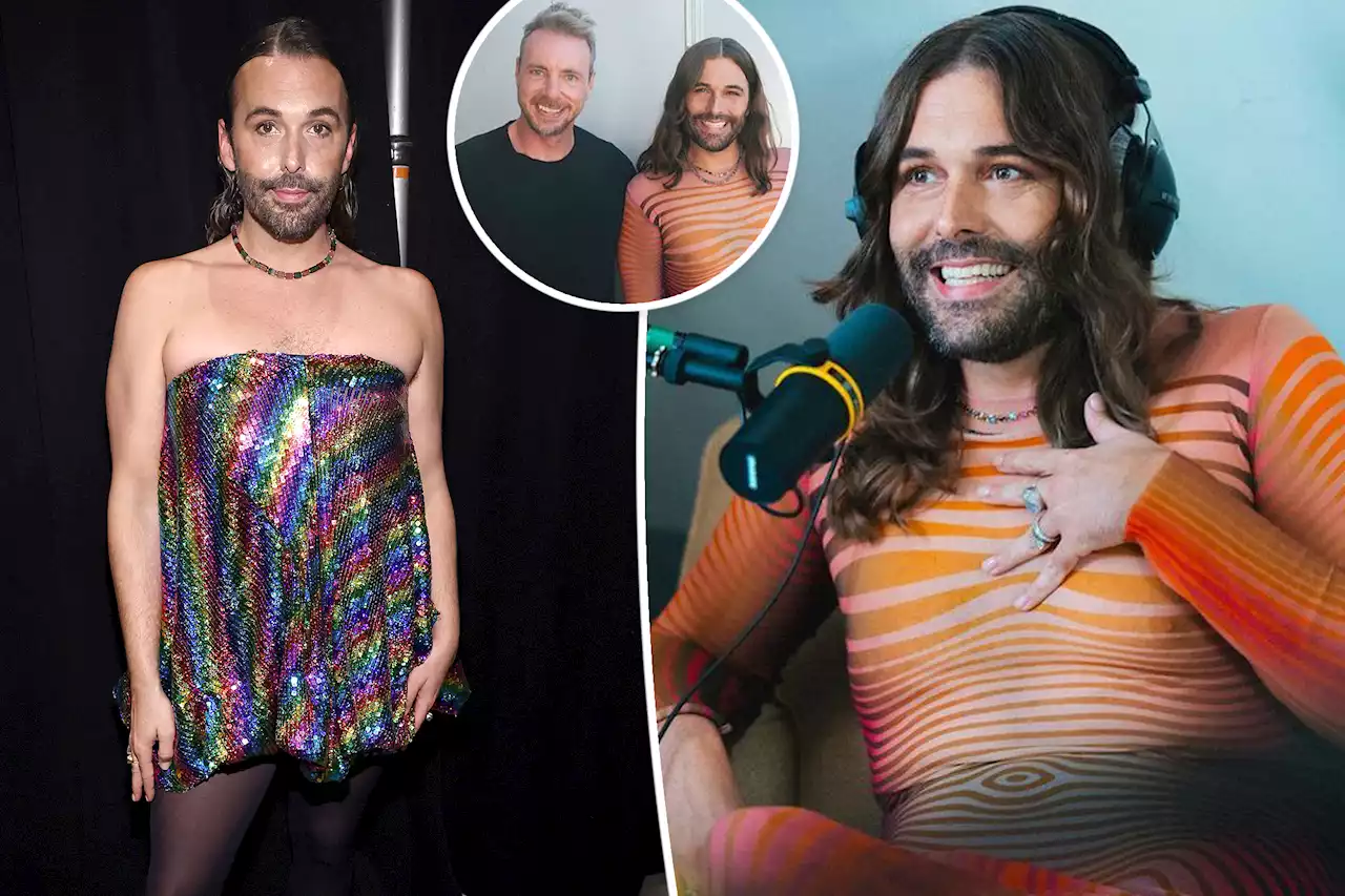 Jonathan Van Ness breaks down in tears during tense debate about trans rights with Dax Shepard