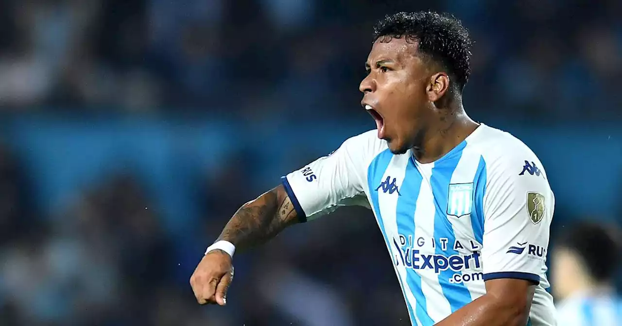 Roger Martínez ‘se puso la 10′, marcó un golazo con Racing y logró un épico empate