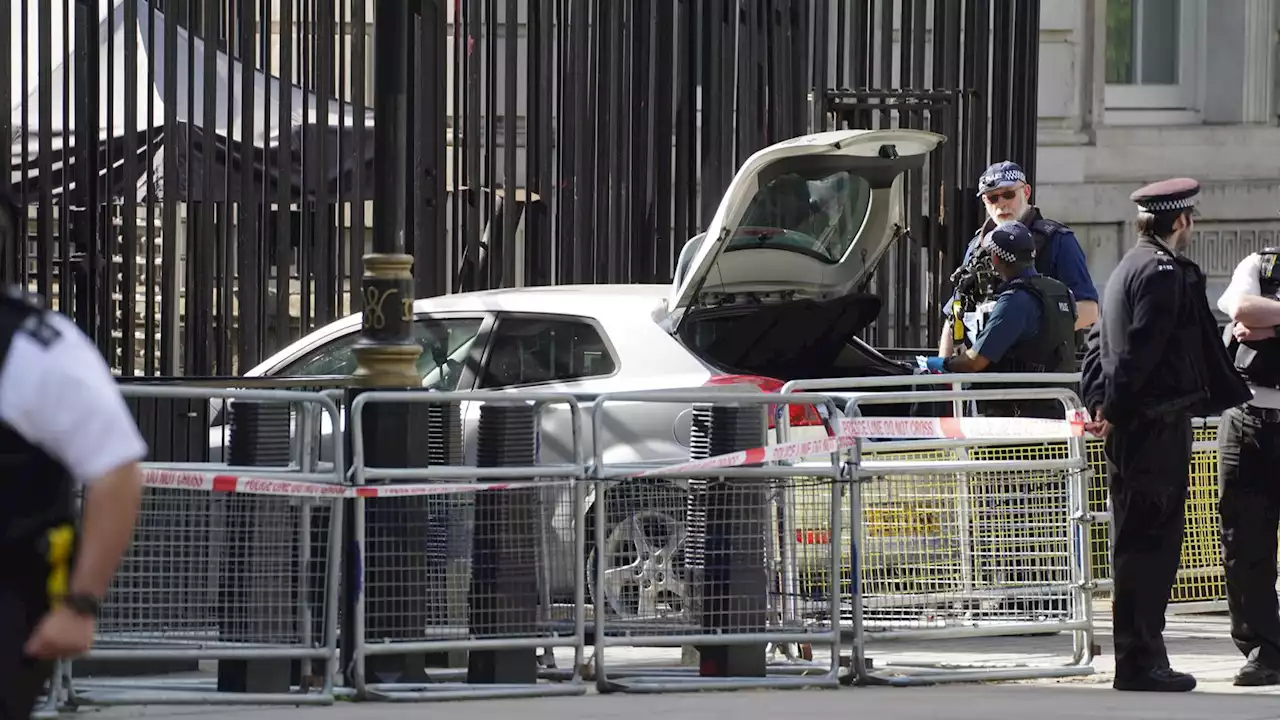 Man drove car into Downing Street gates in an 'attack on democracy' - before being caught with indecent images of children