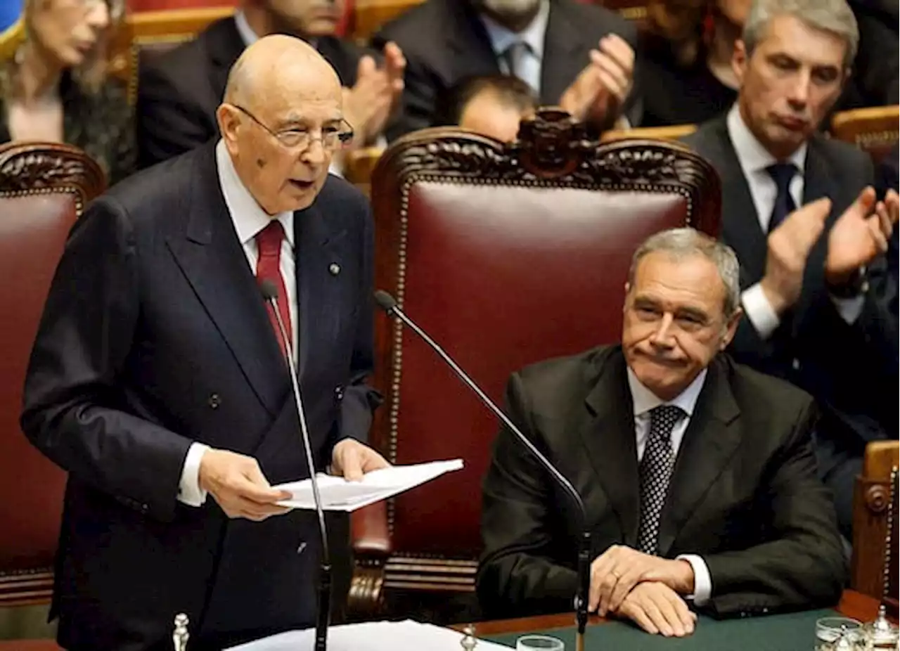 Giorgio Napolitano, il duro discorso per la rielezione del 2013