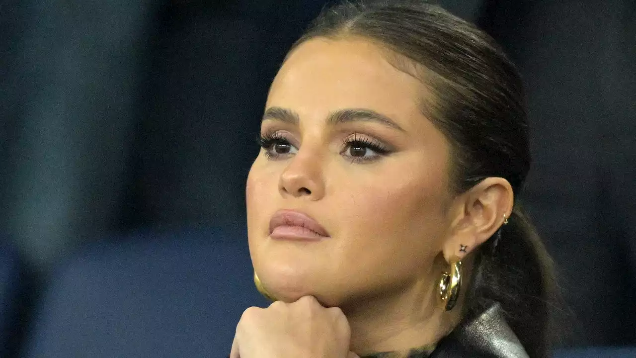 I Can’t Stop Thinking About Selena Gomez’s Patent Thigh-High Boots