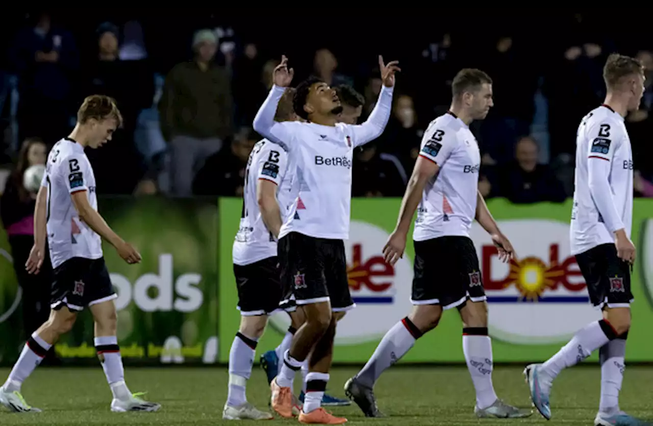 Dundalk keep faint European hopes alive with 5-0 win over Cork City