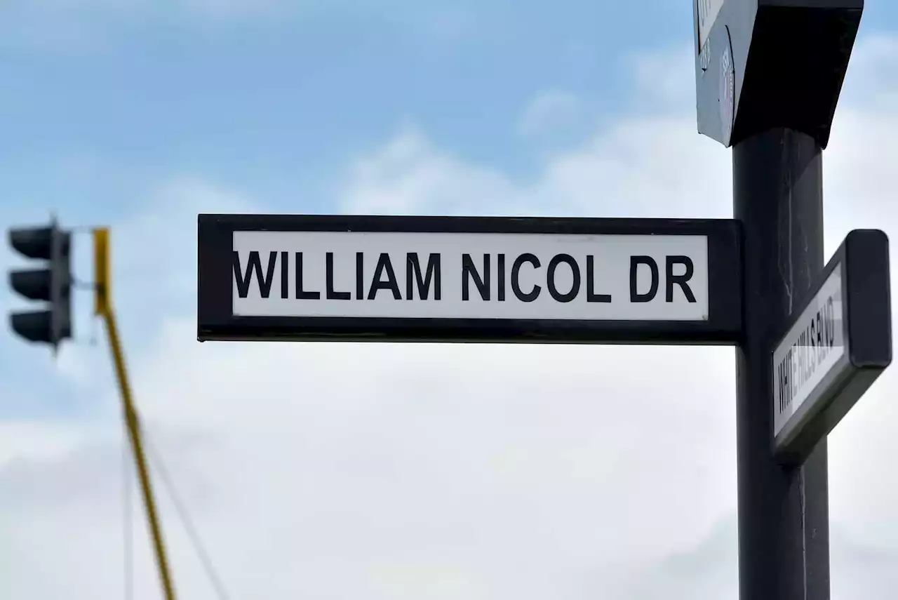 William Nicol's name on road signs not worth a dime