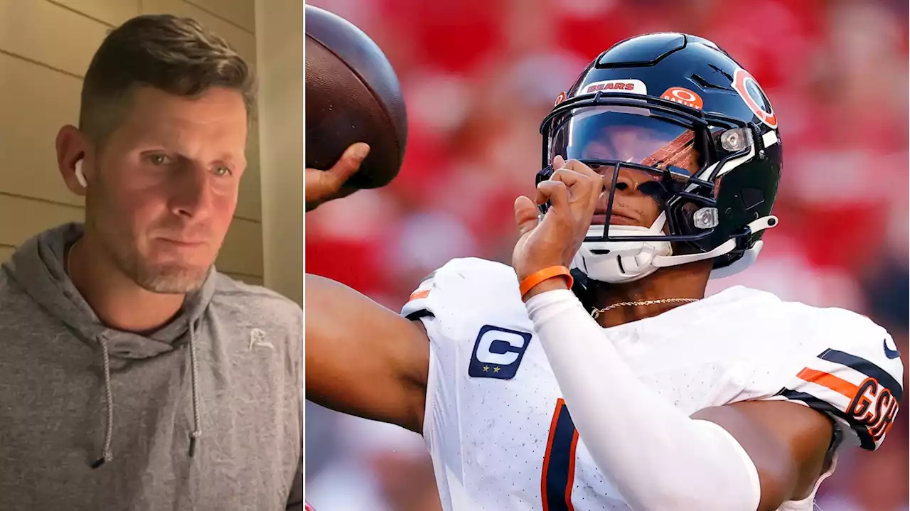 McAfee calls out Dan Orlovsky for his preseason take on Justin Fields