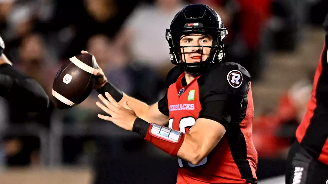 Ottawa Redblacks QB Dustin Crum earns top quarterback grading in CFL honour roll