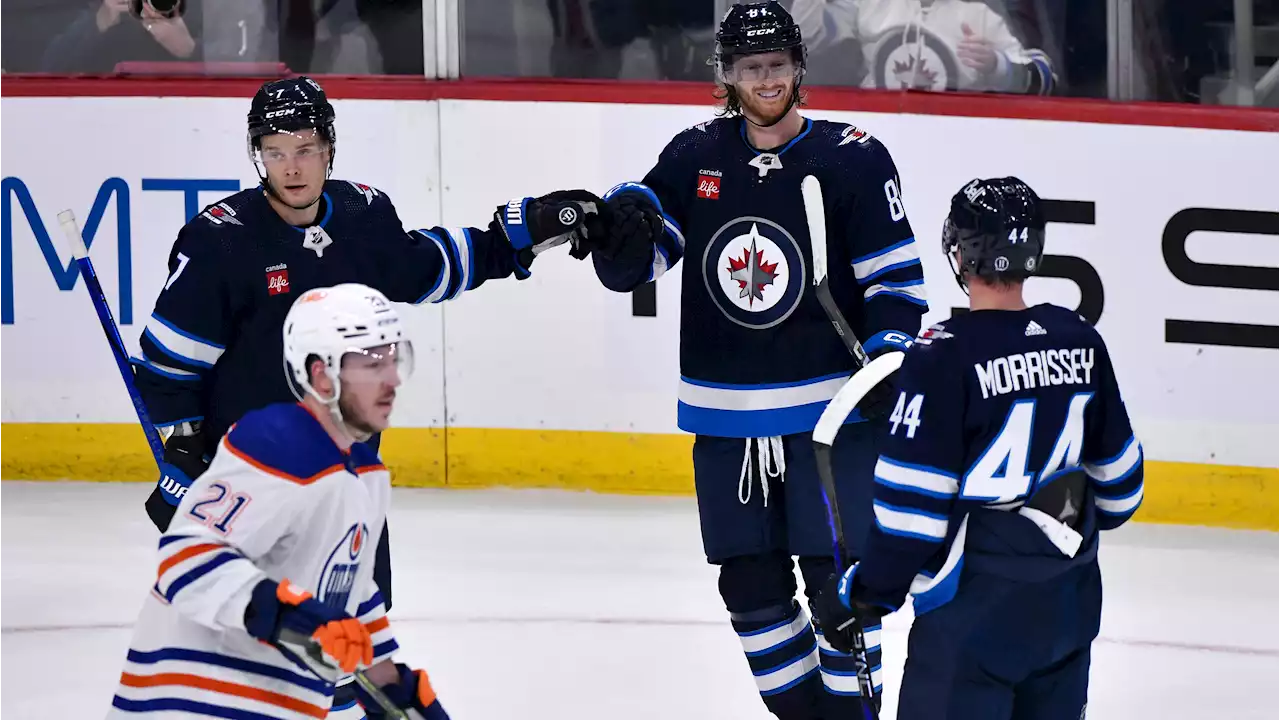 Winnipeg Jets top line leads win over Edmonton Oilers in pre-season win