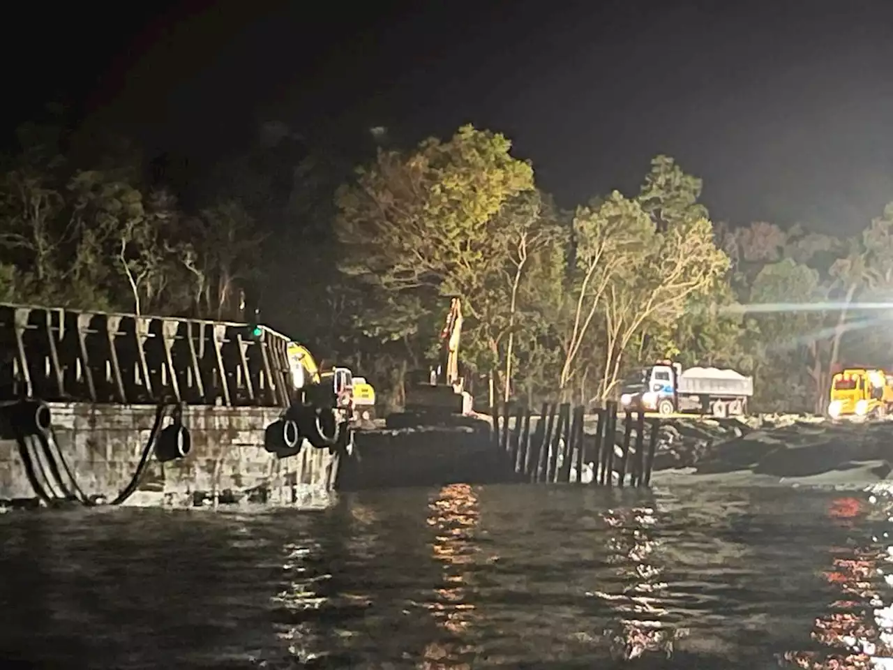 Aktiviti korek, bawa keluar pasir dikesan di pantai pendaratan penyu