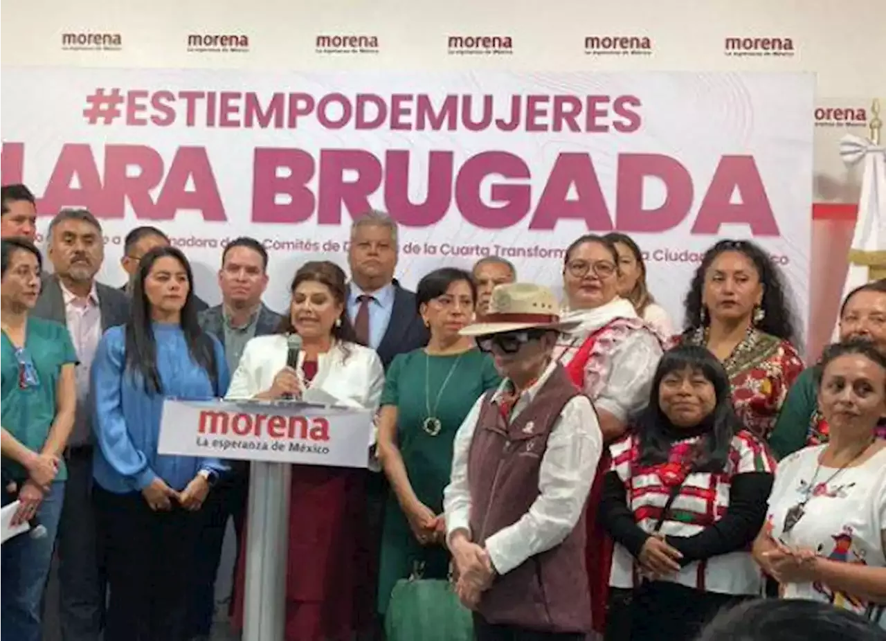 Clara Brugada Buscará Ser La Candidata De Morena Para La Cdmx Es La Primera En Registrarse