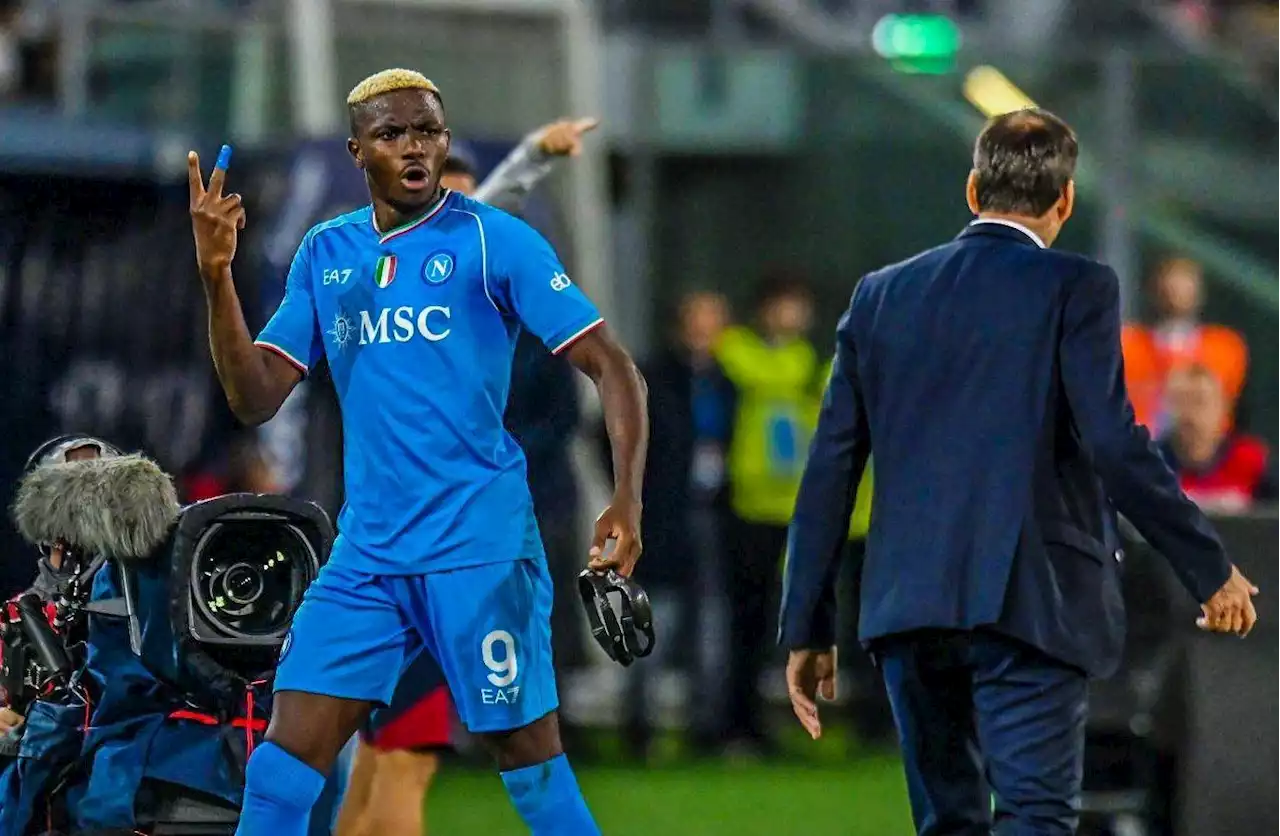 Nigerians berate Napoli, rage after club admin trolls Osimhen over penalty miss