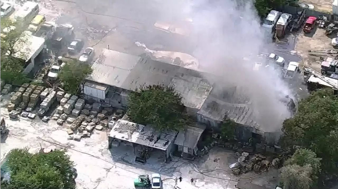 Dallas Fire-Rescue working large structure fire, officials say