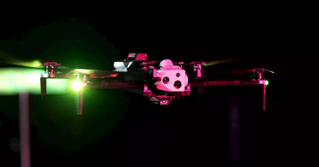 This New Autonomous Drone for Cops Can Track You in the Dark