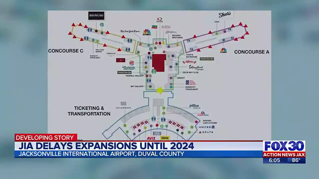 Major project at JAX airport delayed due to ‘staffing shortages’, ‘environmental assessment reviews’