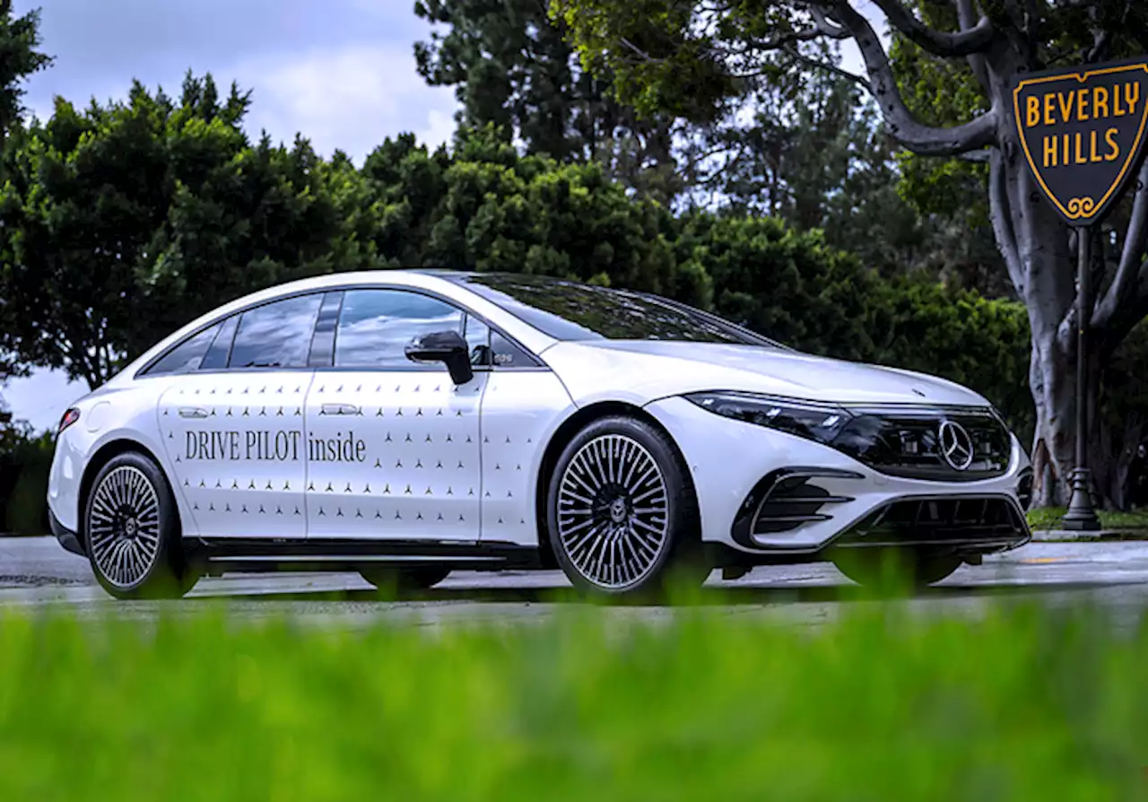 Drive Pilot Mercedes a fine anno opzione EQS da 2500 dollari - New Tech