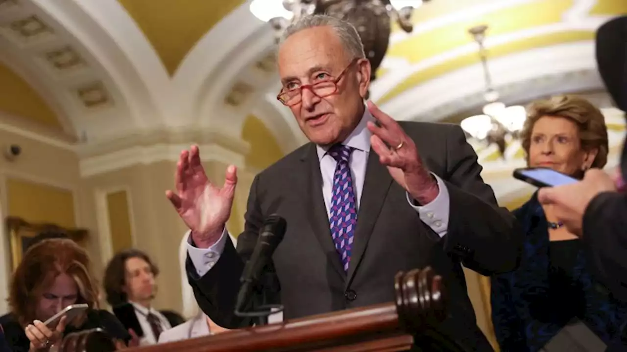 Schumer declines to call on Menendez to step down