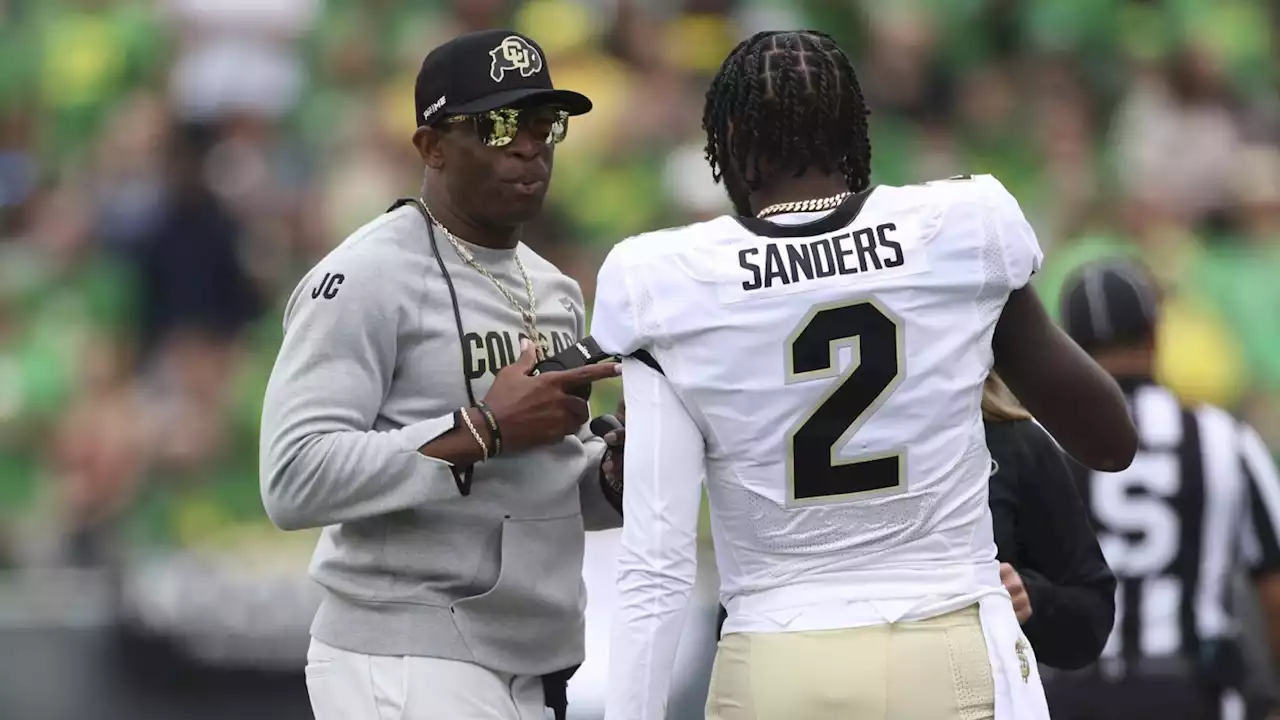 Deion Sanders tunes out detractors and turns the page on Colorado's lopsided loss to Oregon