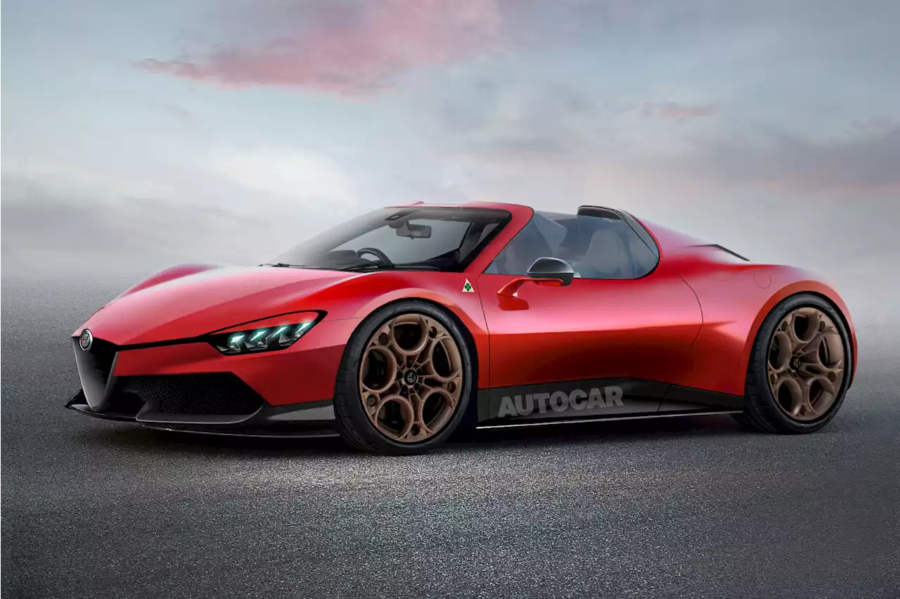 2028 Alfa Romeo 4E primed as electric 4C successor