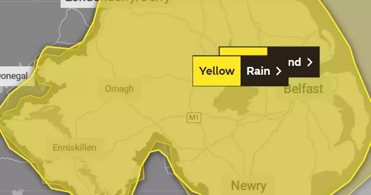 Met Office issues second weather warning for NI as Storm Agnes moves in